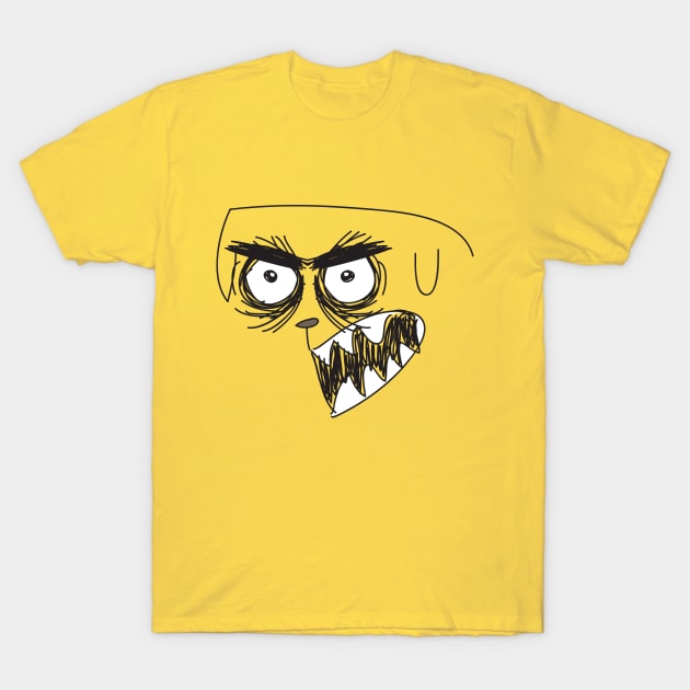 Angry dog T-Shirt by Namarqueza